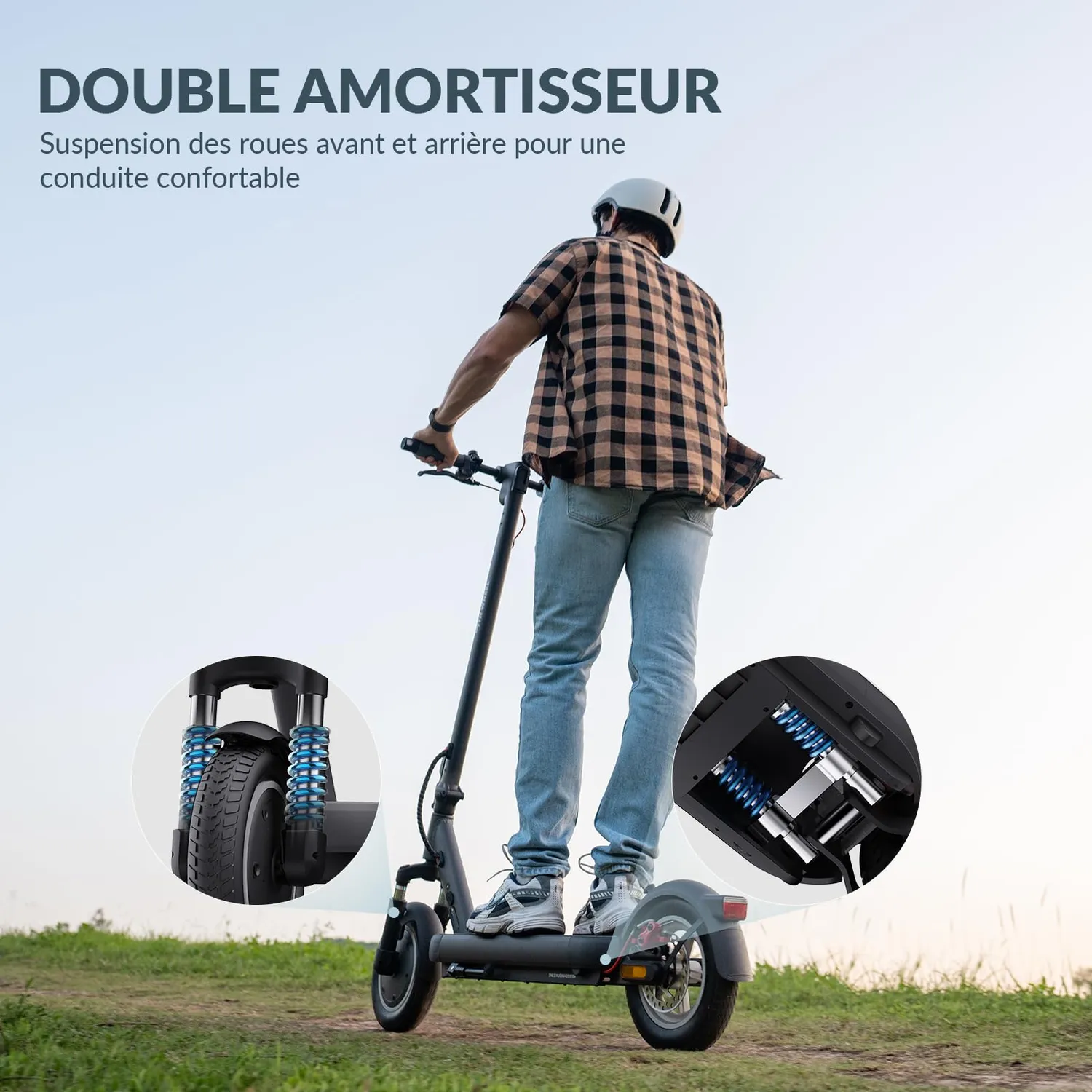5th Wheel V40PRO trottinette électrique 40 km 10 pouces
