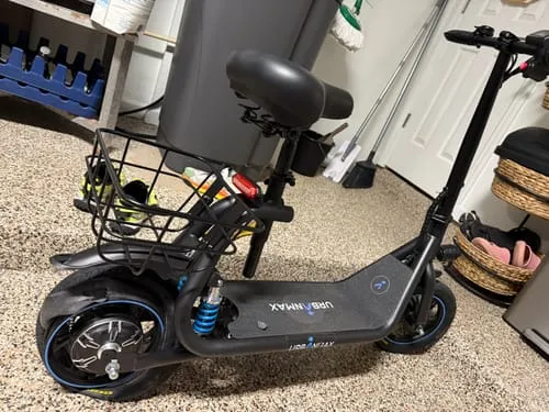 Gyroor C1 Pro trottinette avec siège verte 550W 40 km