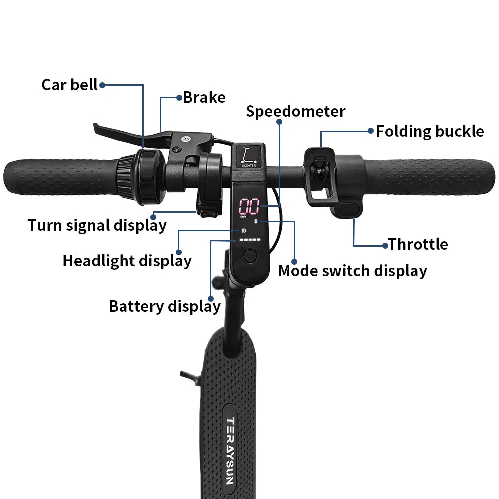 Teraysun T01MAX trottinette électrique 500W 40 km pliable