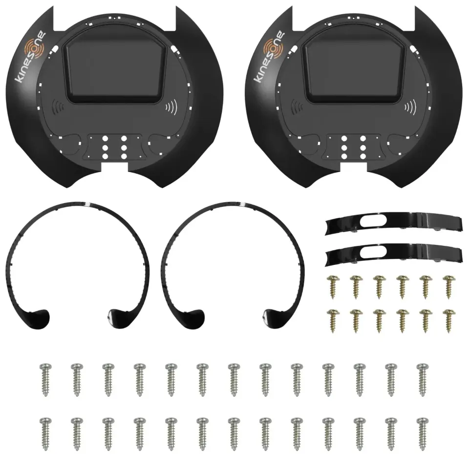 Kingsong 16S Pro kit coques latérales noires + vis