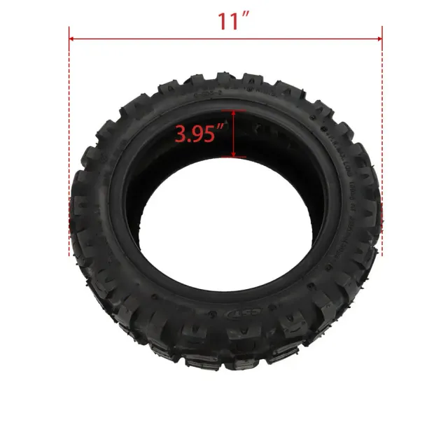 YUME Raptor pneu arrière 11" tubeless tout-terrain