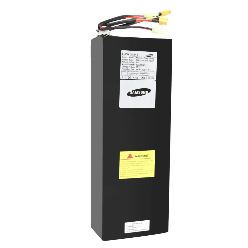 YUME Raptor batterie Samsung 60V 30Ah autonomie
