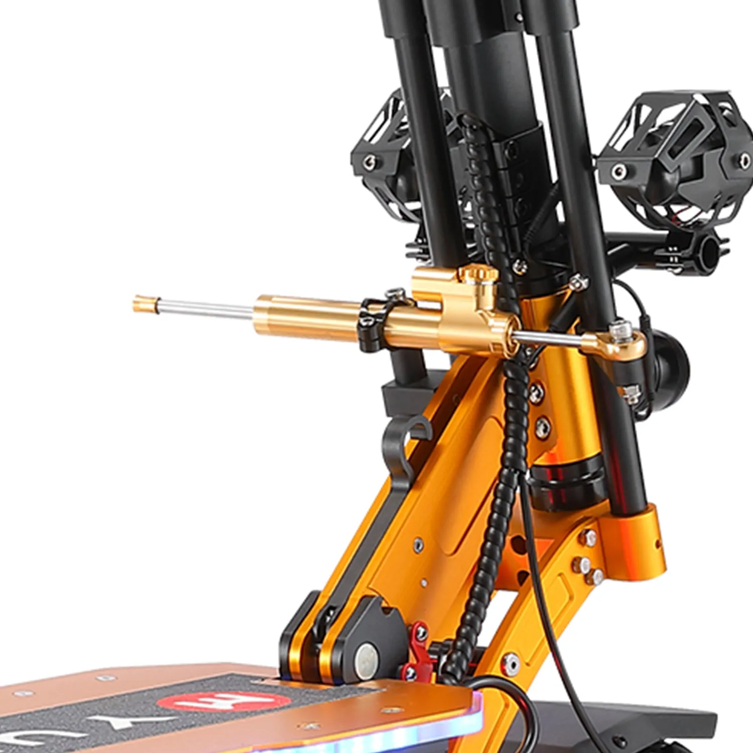 YUME X11 amortisseur de direction alu CNC