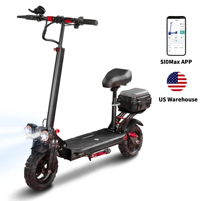 Teraysun T11MAX-13A trottinette électrique 1200W panier