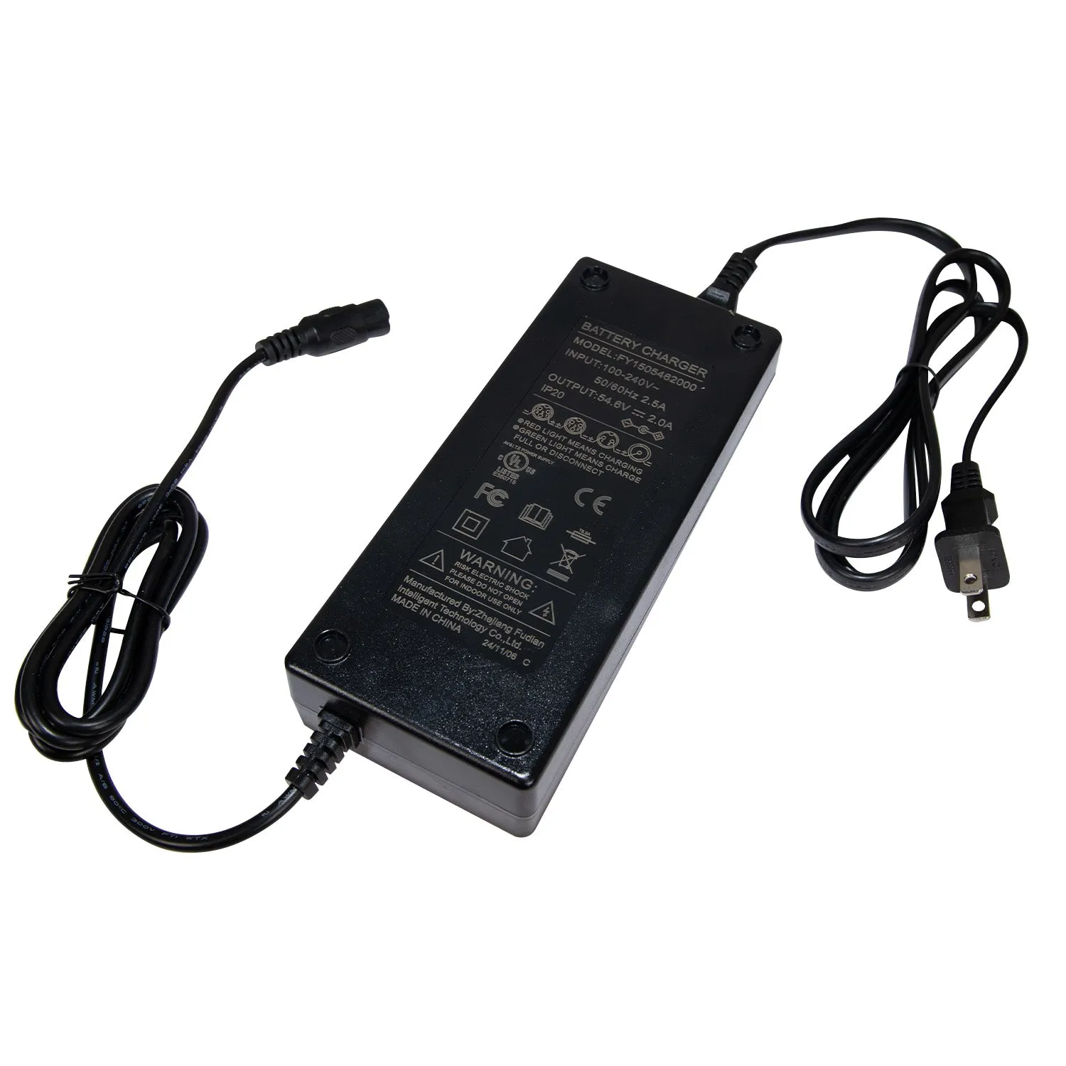 YUME Swift chargeur 54,6V 2A batterie lithium