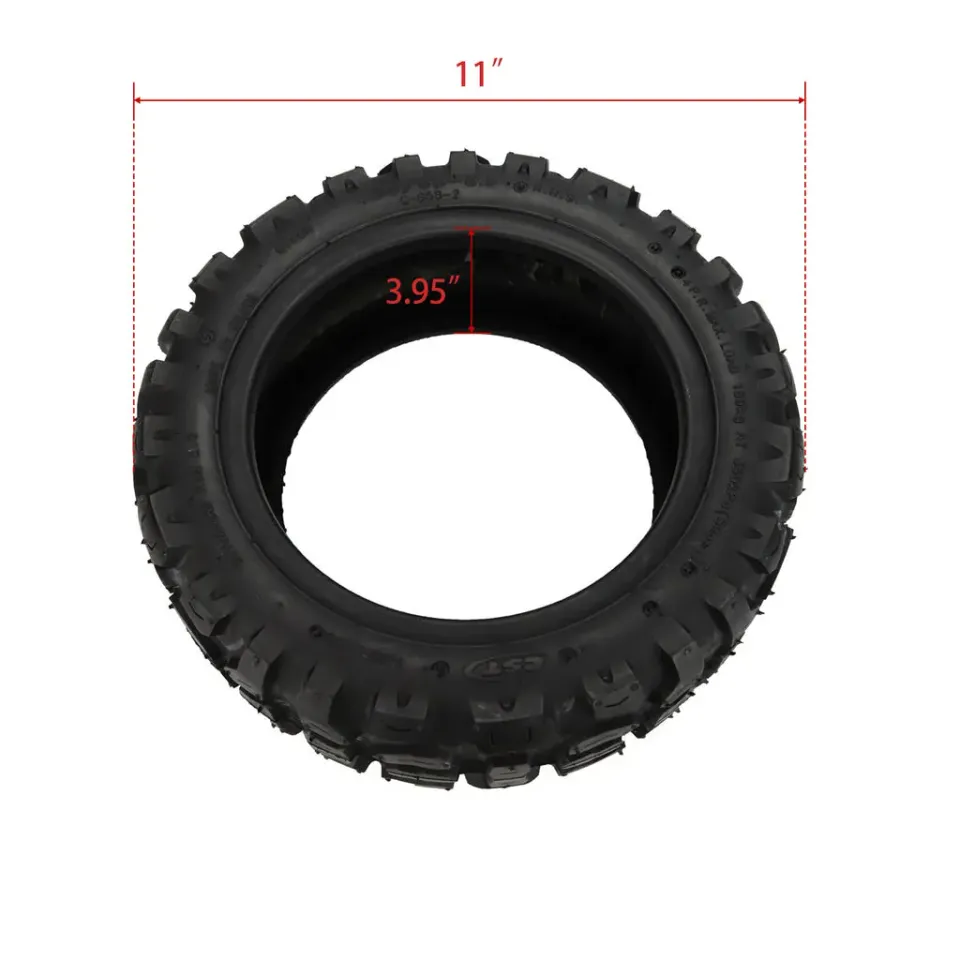 YUME X11 X11+ pneu tubeless 11x3.95 tout-terrain