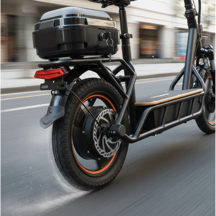 TERAYSUN TB14 trottinette électrique 750W 14 pouces coffre
