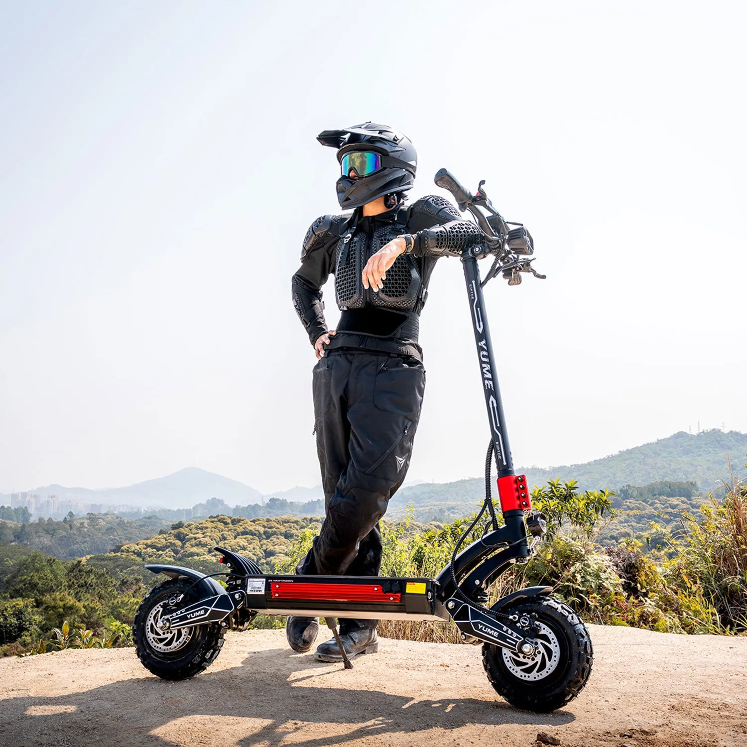 YUME Raptor 6000W trottinette électrique 60V 27Ah TT