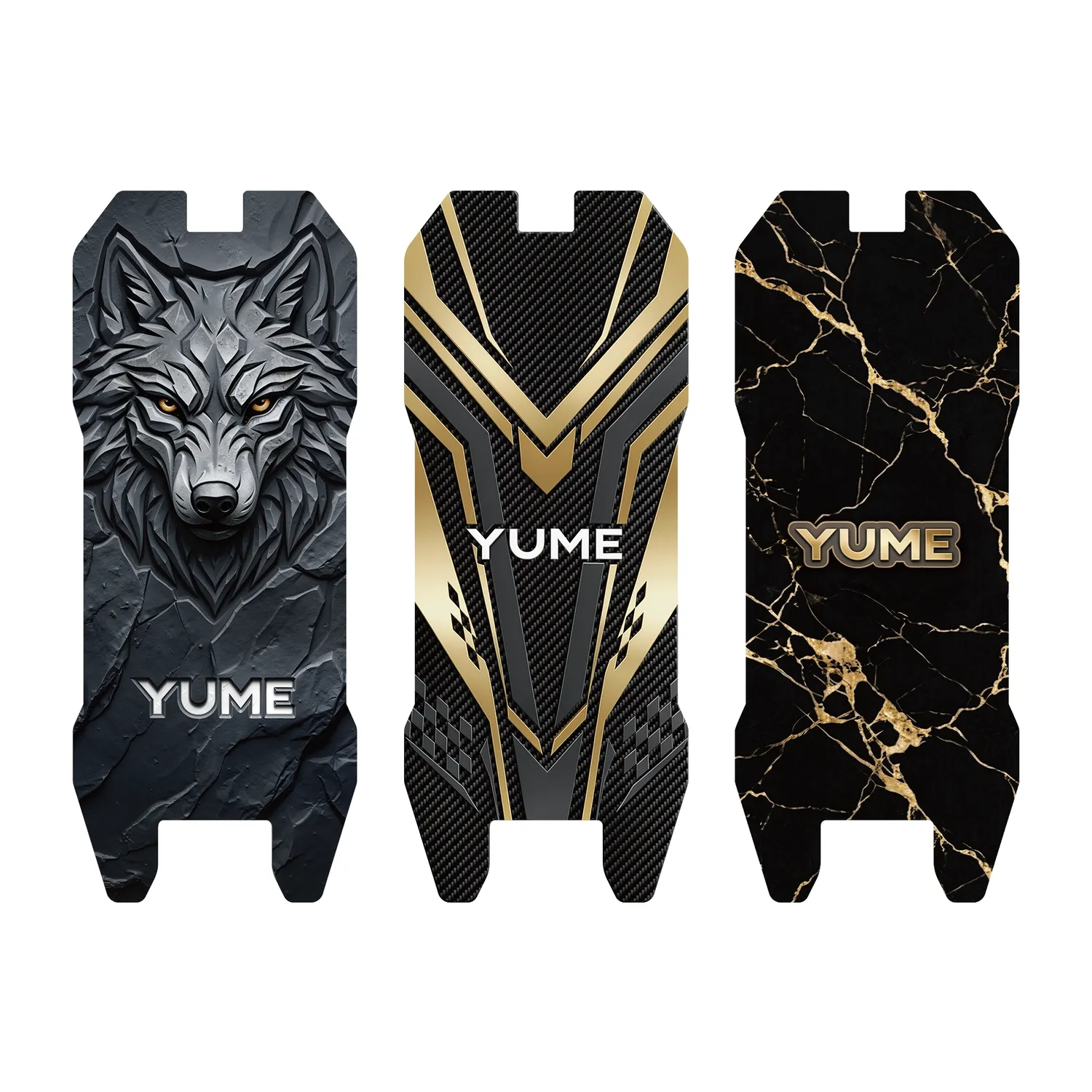 YUME X11+ grip deck antidérapant givé lot 3