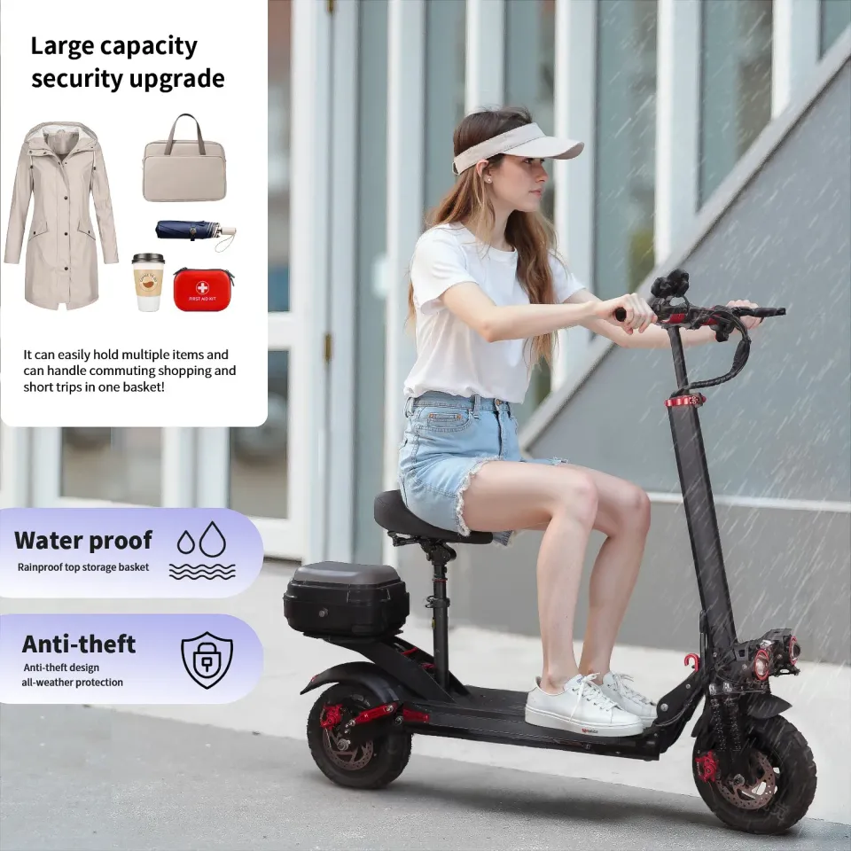 Teraysun T11PLUS-18A trottinette électrique 1200W coffre
