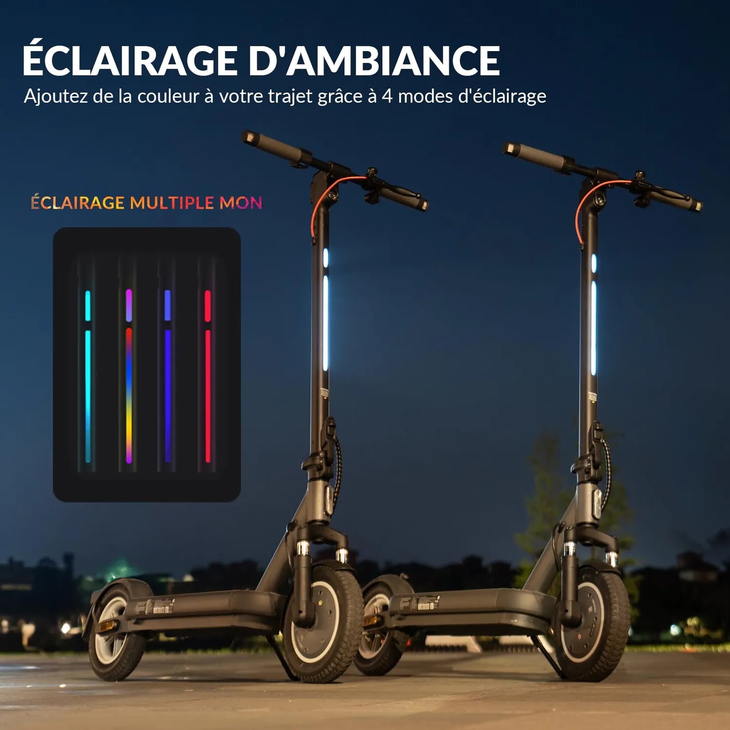 5th Wheel V40PRO trottinette électrique 40 km 10 pouces