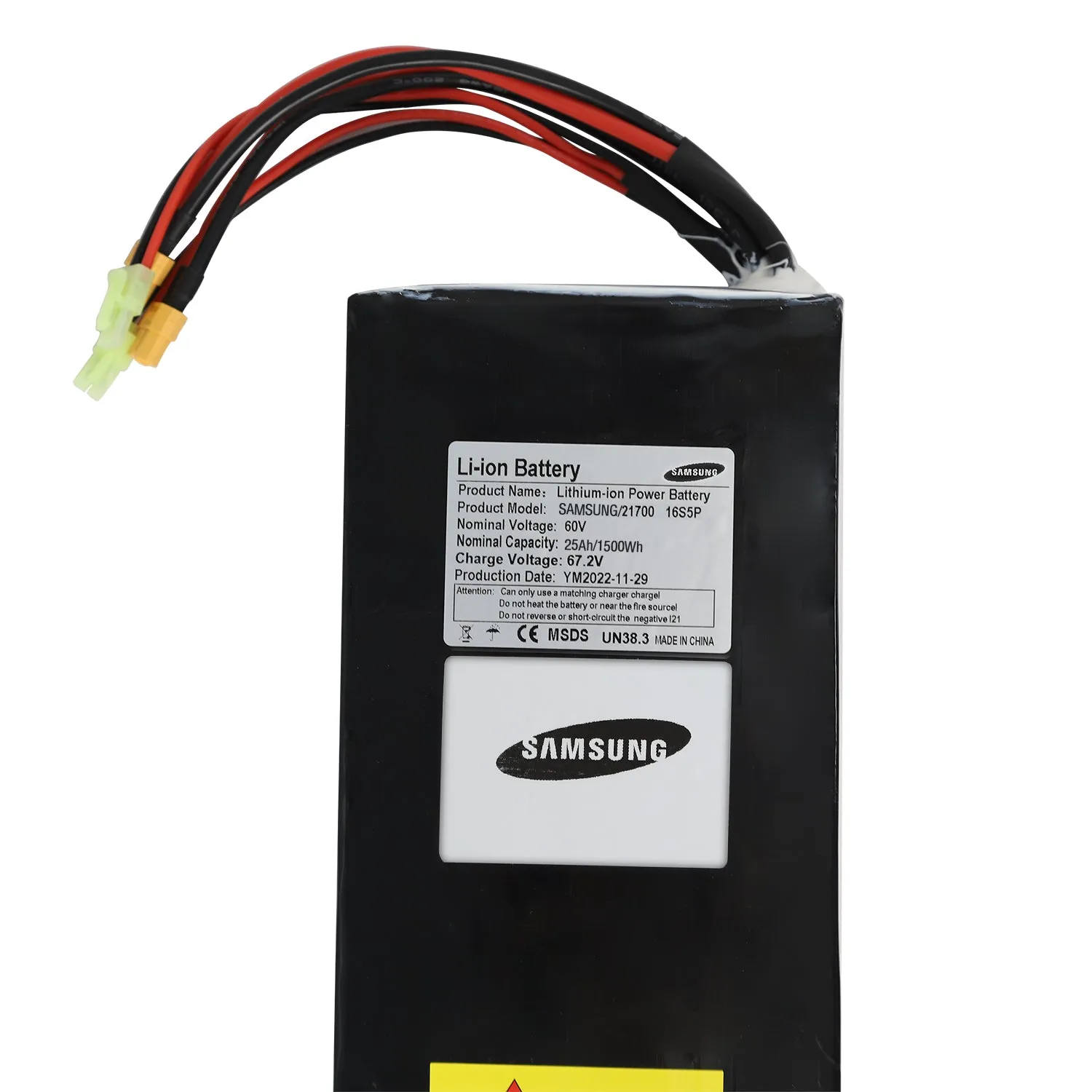 YUME Hawk Batterie 60V 22.5Ah Trottinette Samsung