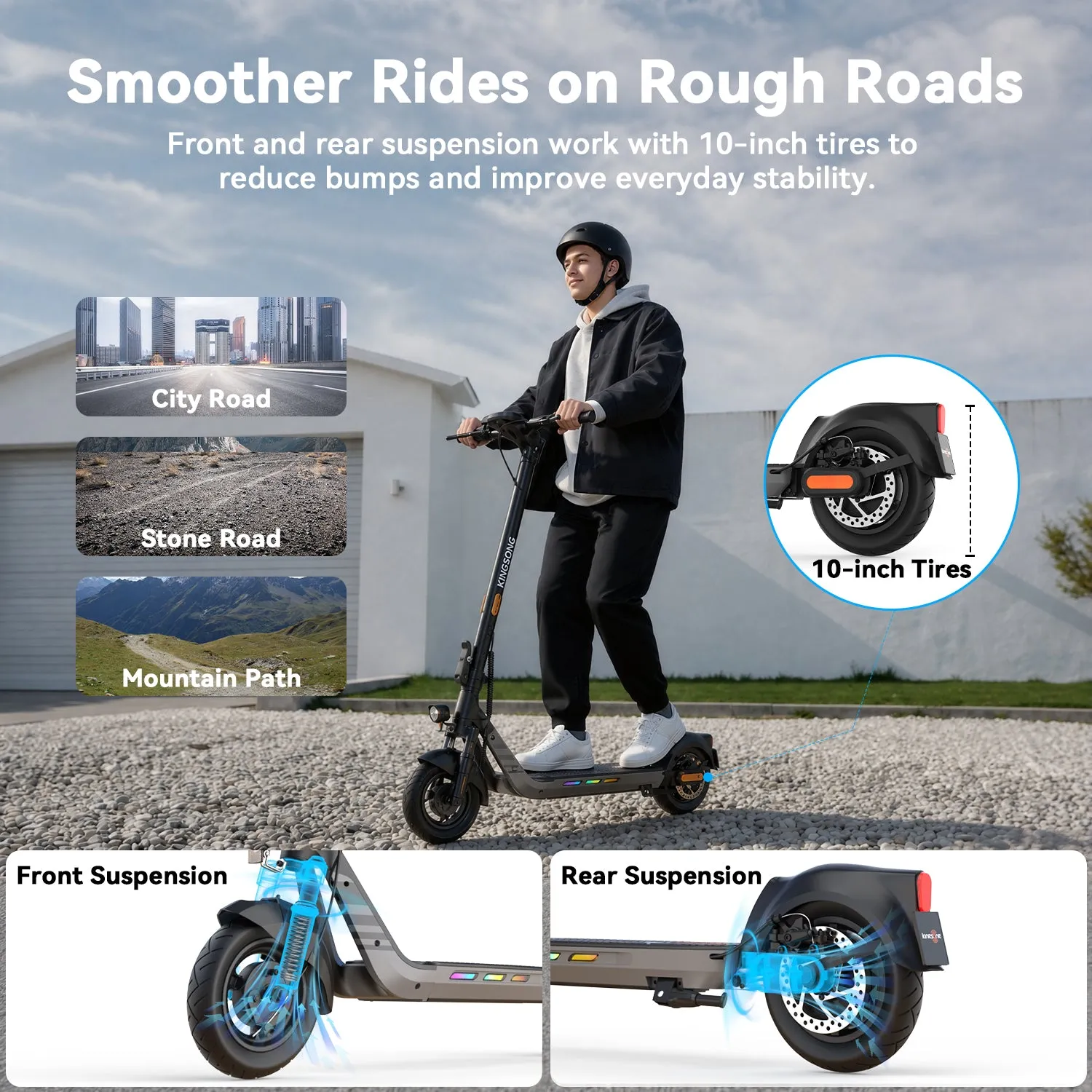 Kingsong N14 KSE trottinette électrique 60 km