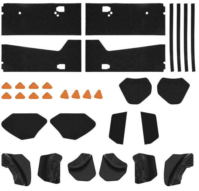 Kingsong F18 kit pads monocycle velcro complet