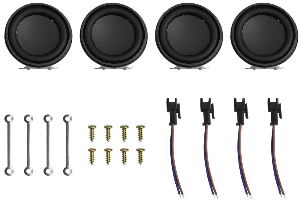 Kingsong 14D Pro Kit haut-parleurs monocycle 4 pièces