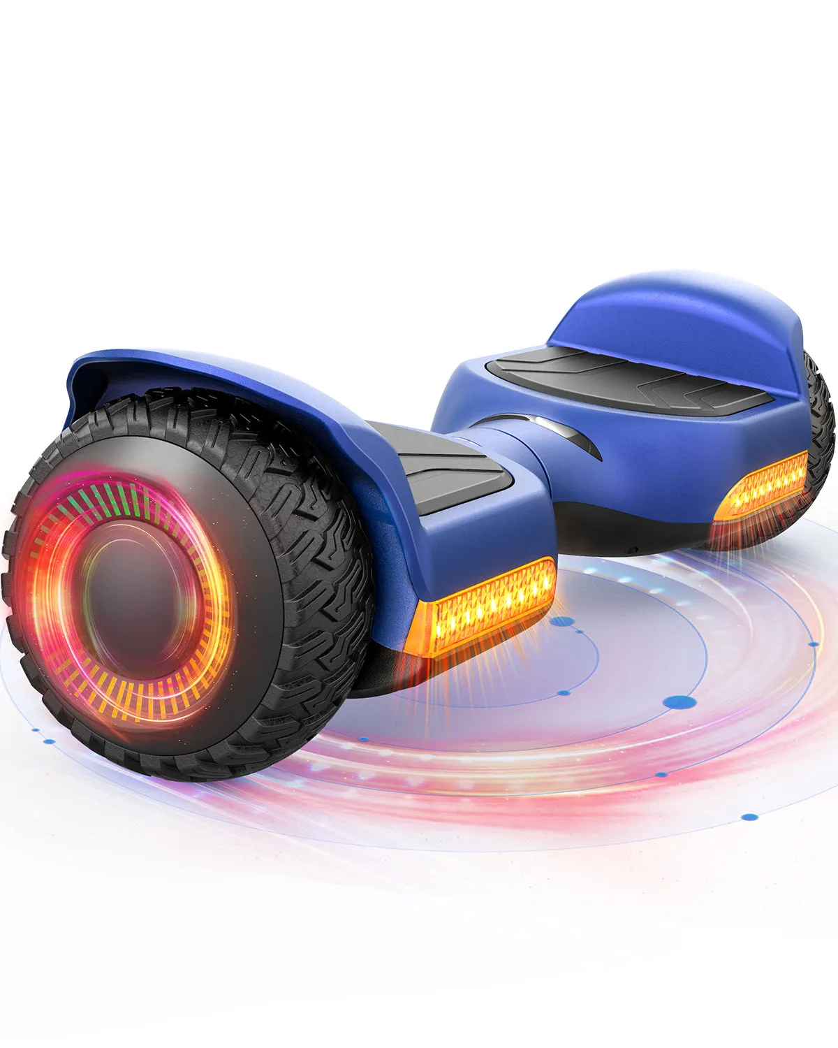 Gyroor G13 hoverboard tout-terrain Noir 6,5 pouces LED