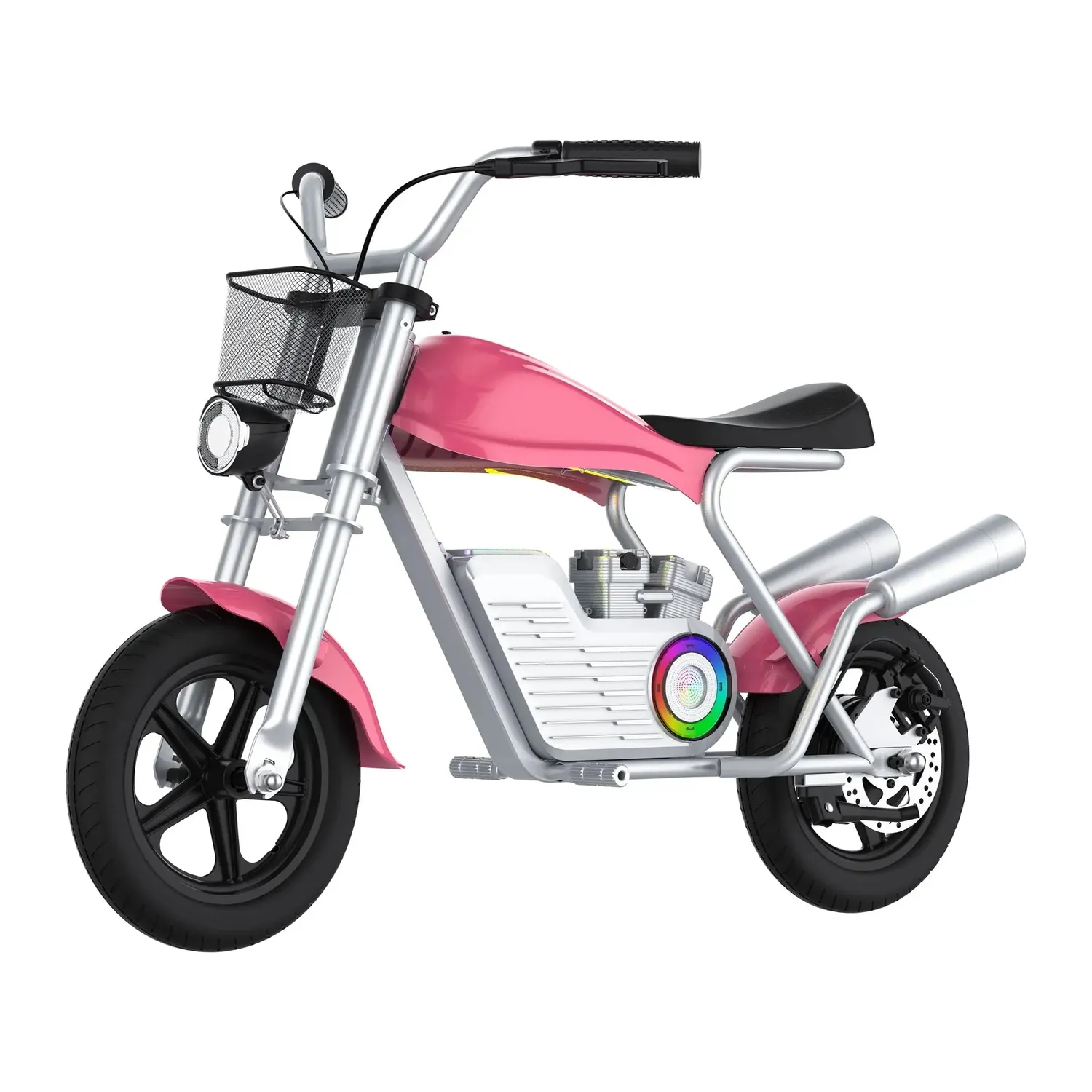 Kingsong M19 mini moto électrique enfant rose
