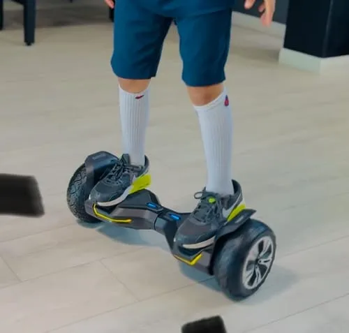 Gyroor Warrior G2 hoverboard 8,5 pouces noir tout-terrain