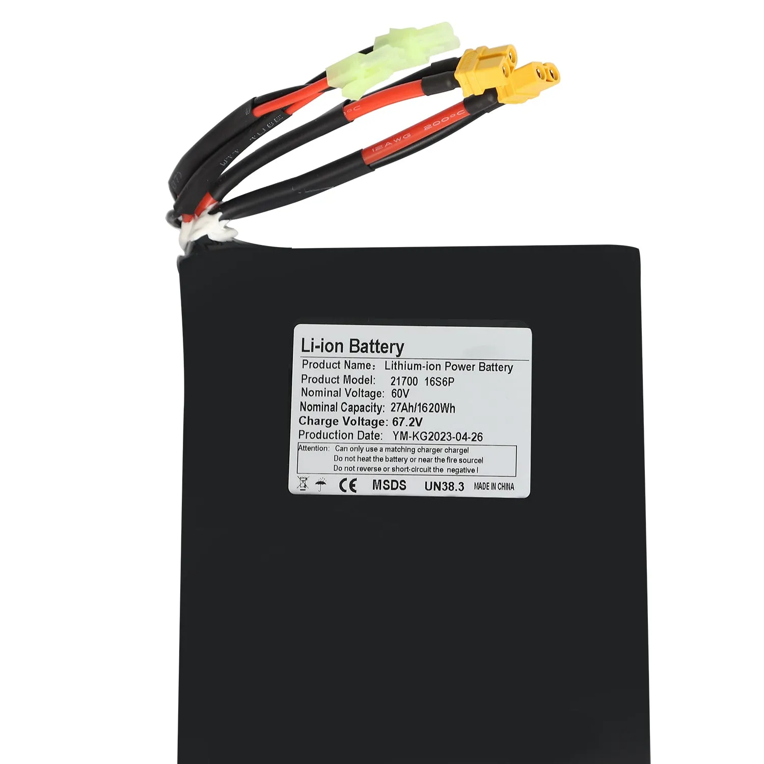 YUME X11+ batterie 60V 30Ah Samsung