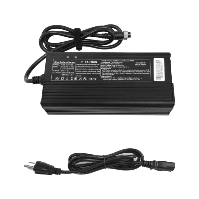 Kingsong S16 Pro chargeur monocycle 84V 5A + câble AC
