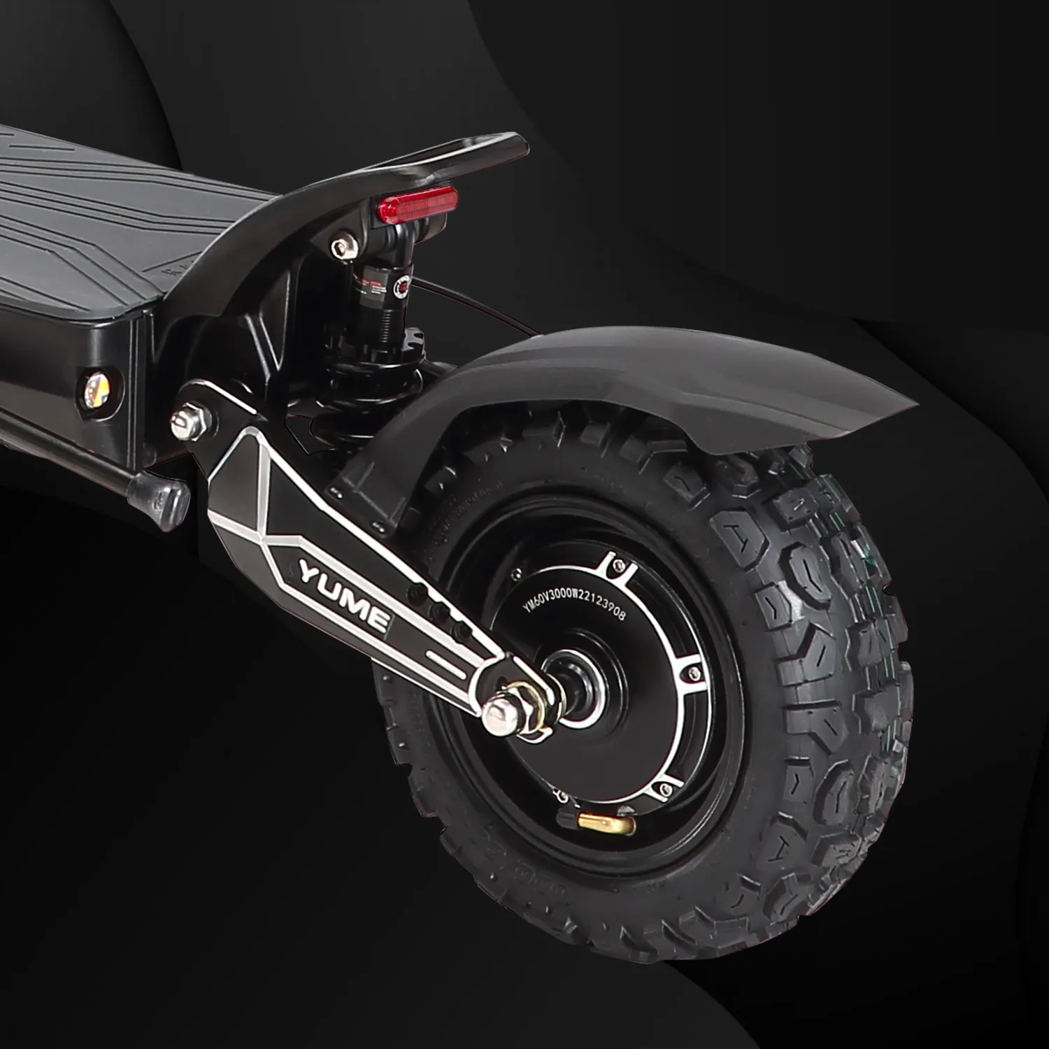 YUME Raptor 6000W trottinette électrique 60V 27Ah TT