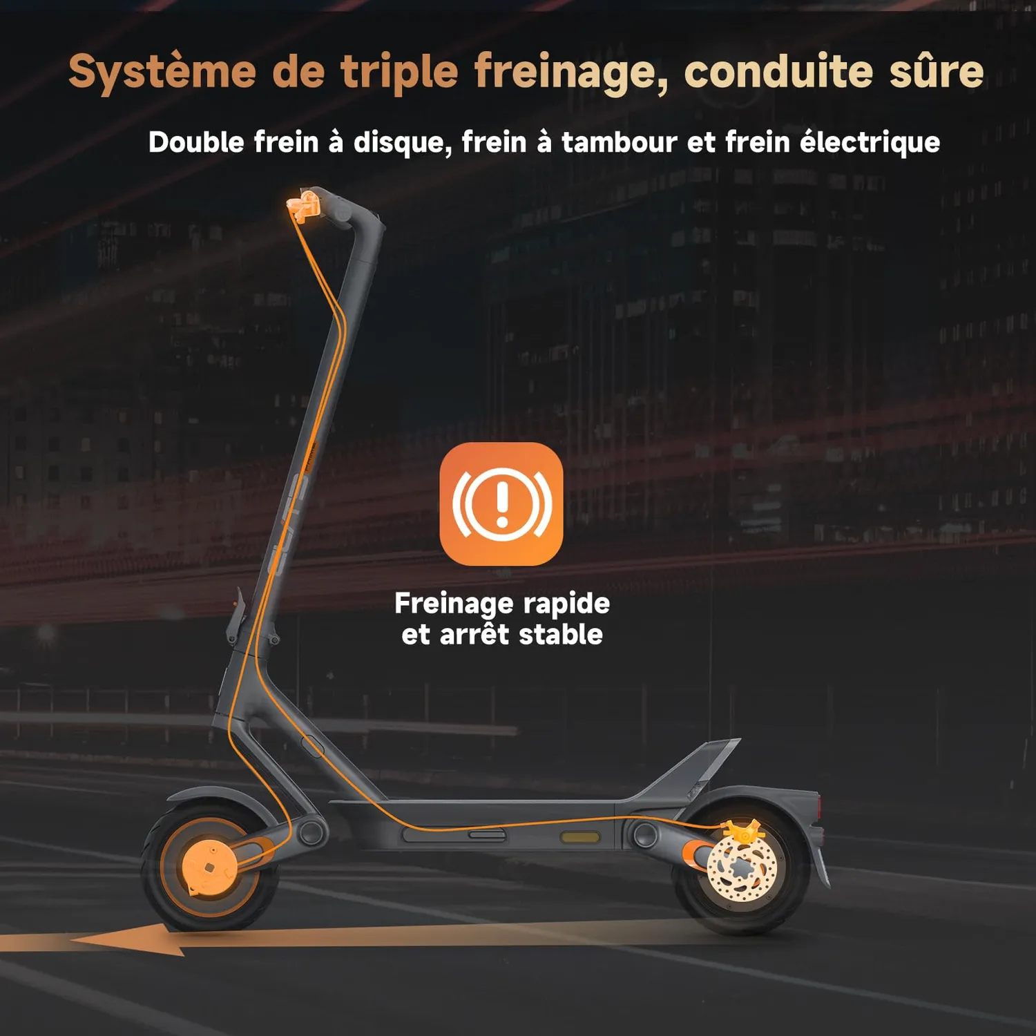 Yadea ElitePrime X1 trottinette électrique 65 km 1500W