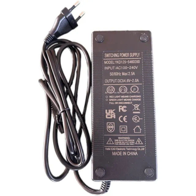 Drivetron DT08 chargeur 54.6V 2A trottinette 48V