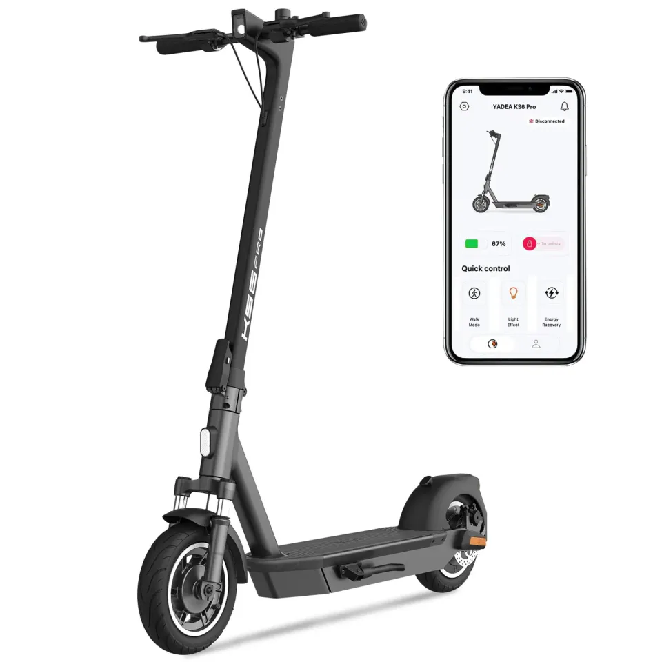 Yadea KS6 Pro trottinette électrique 55 km tubeless
