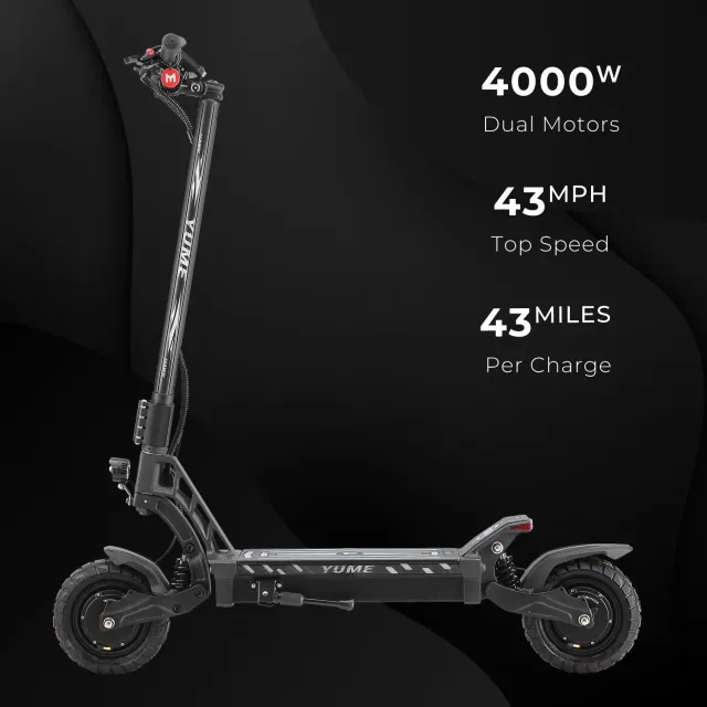 YUME Hawk trottinette électrique 60V 22,5Ah 70 km