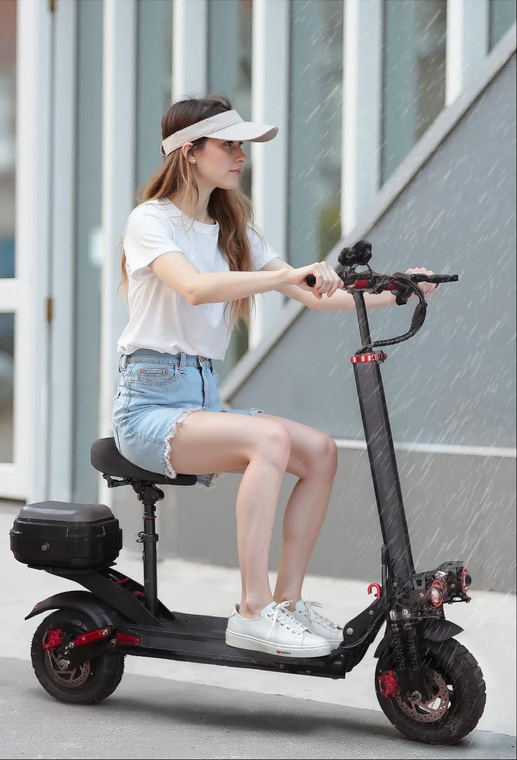 Teraysun T11MAX-13A trottinette électrique 1200W panier