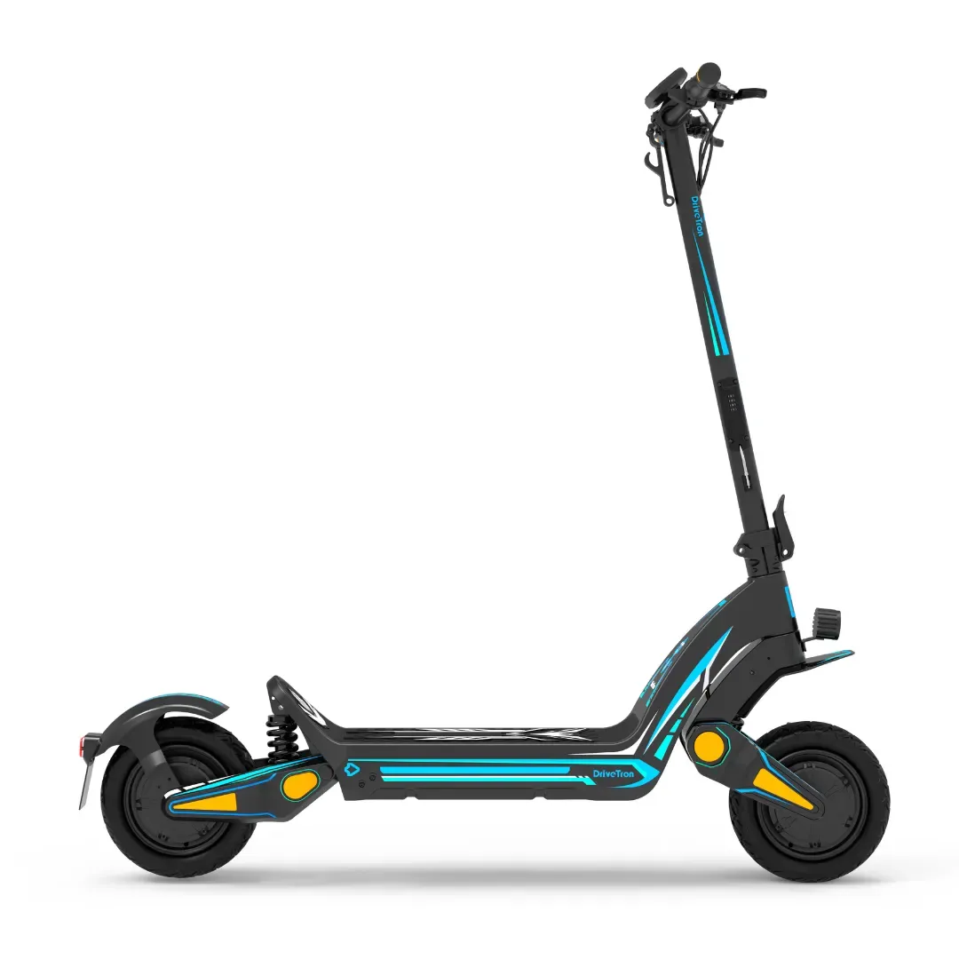 DRIVETRON DT06 pack style stickers bleu/vert