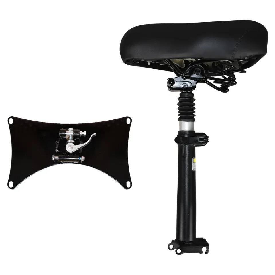 YUME Y10 selle assise large noir rouge