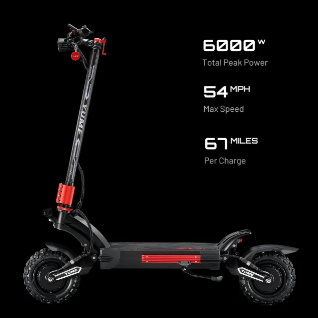YUME Raptor 2 trottinette électrique 60V 27Ah tout-terrain