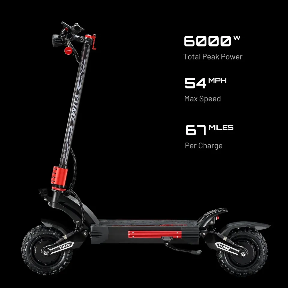 YUME Raptor2 trottinette électrique 60V bridée 21 km/h