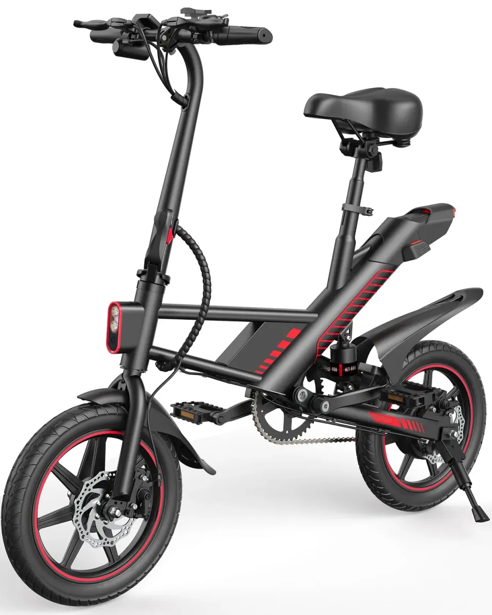 Gyroor C33 vélo électrique pliant 14 pouces 450W noir