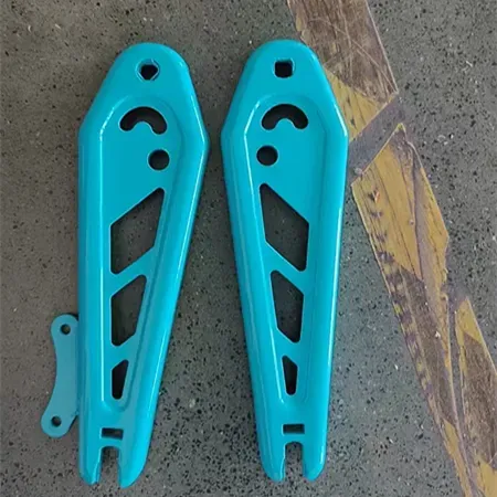 DRIVETRON DT10 kit fourche avant bleu