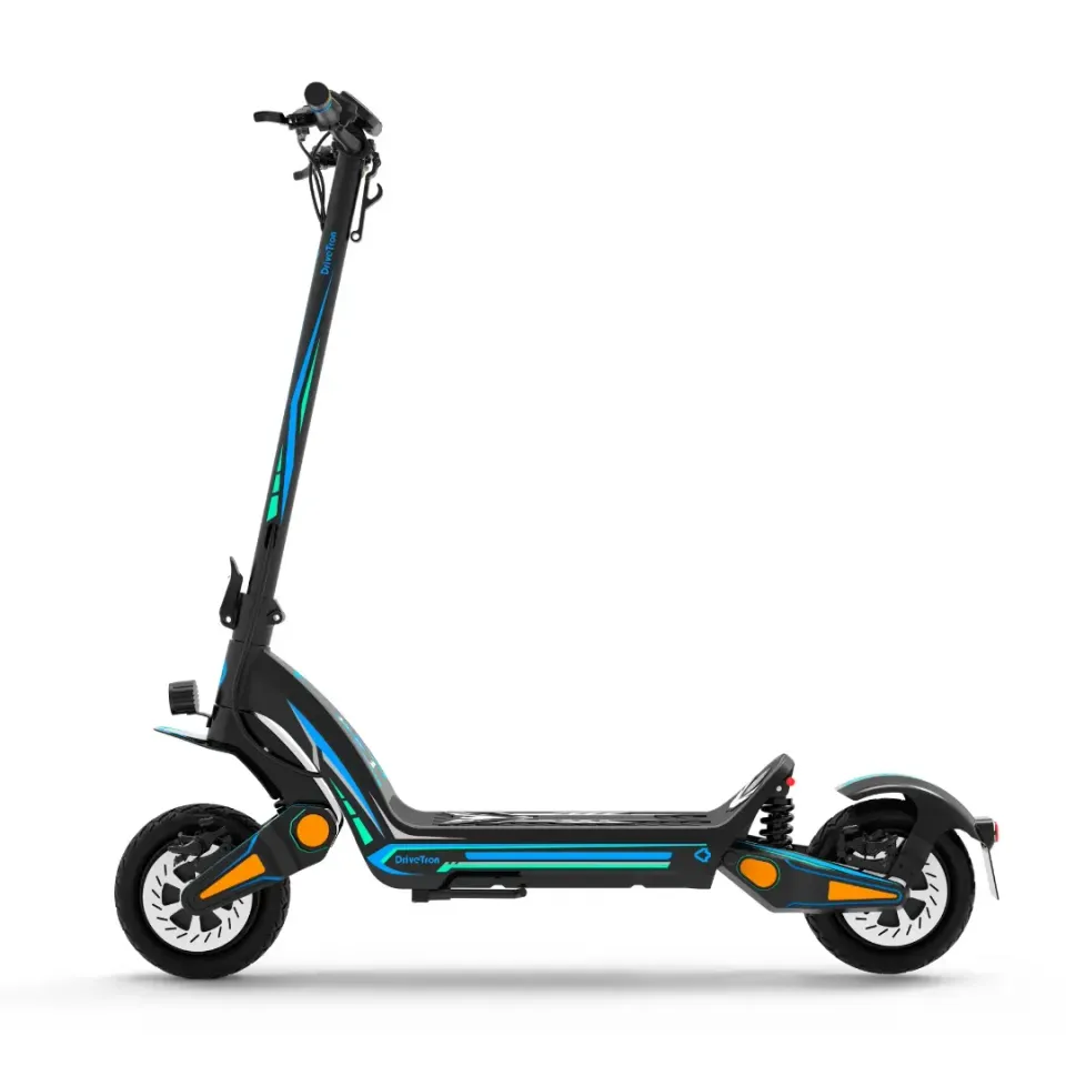 DRIVETRON DT06 pack style stickers bleu/vert