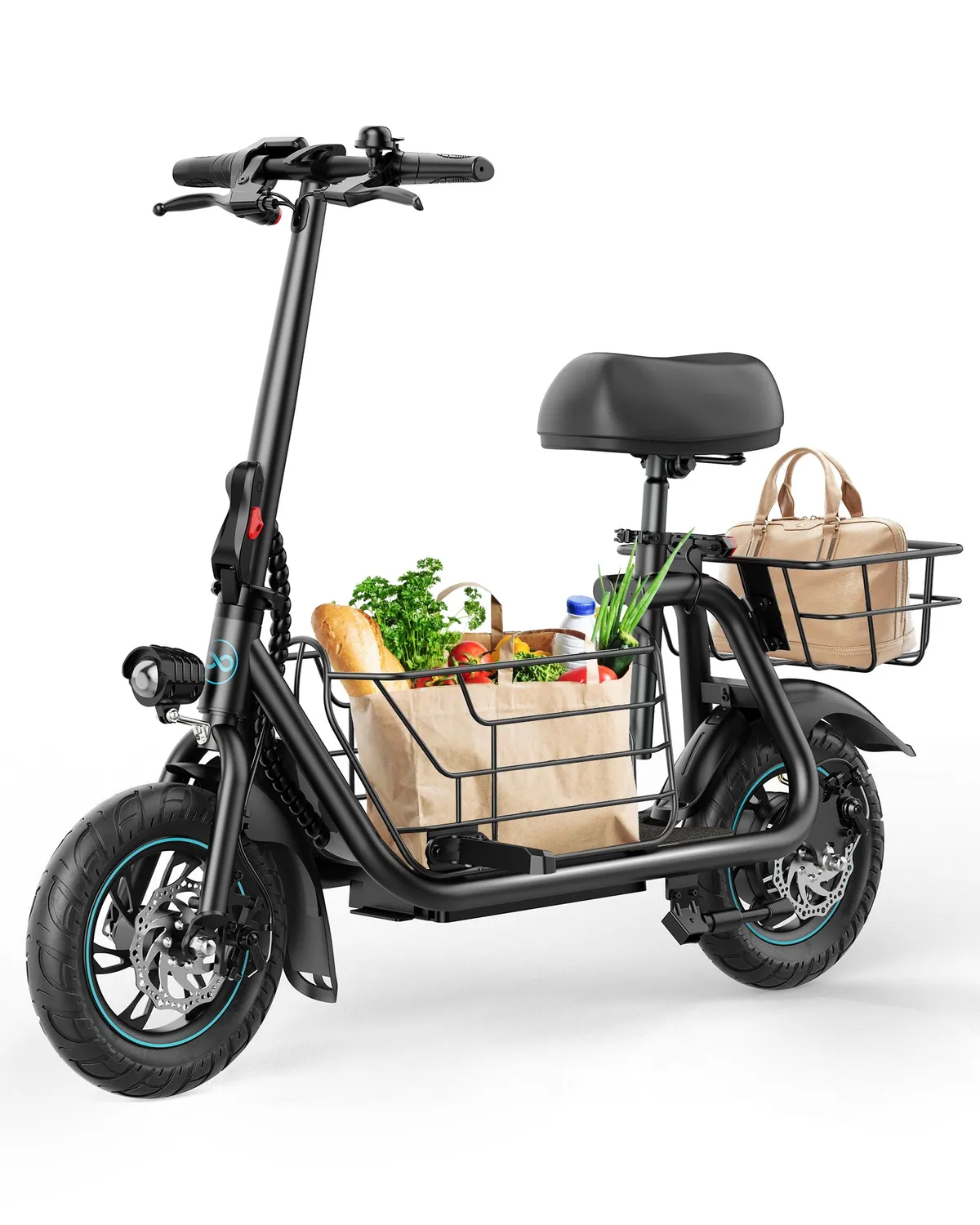 Gyroor C1S trottinette électrique avec siège 550W