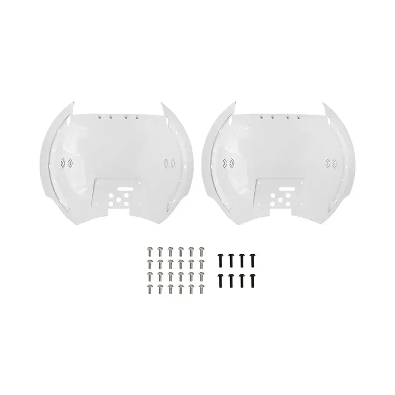 Kingsong 14D coques latérales monocycle blanches