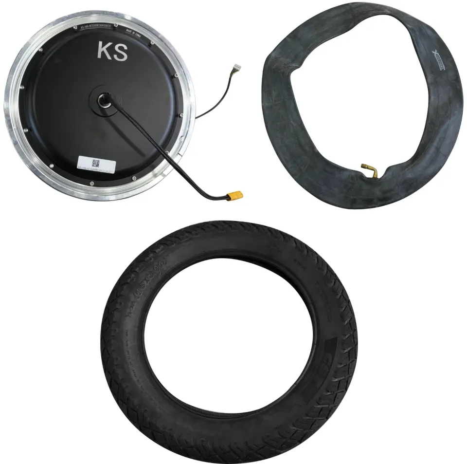 Kingsong 16X Pro kit moteur gyroroue pneu et chambres