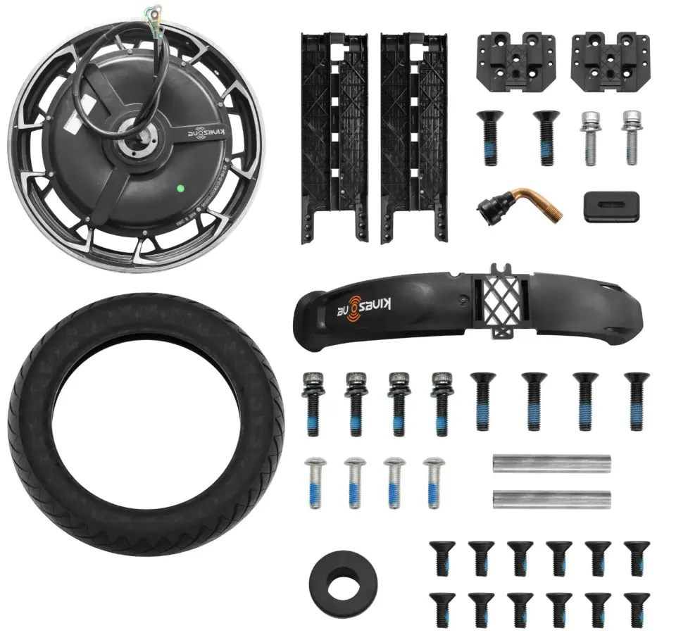 Kingsong F18 kit moteur pneu tubeless route