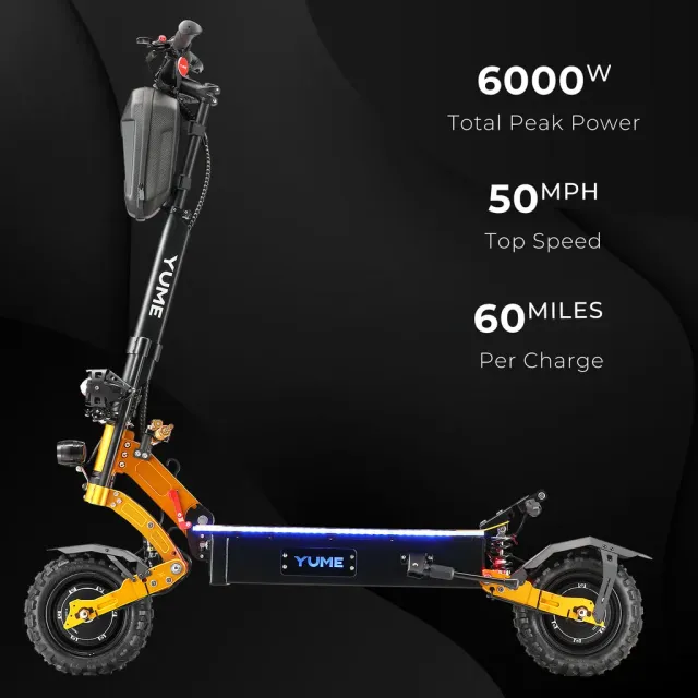 YUME X11+ trottinette électrique double moteur off-road