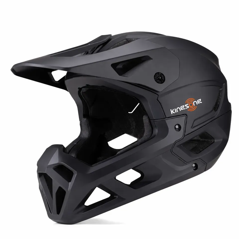 Kingsong casque intégral vélo noir mat ajustable